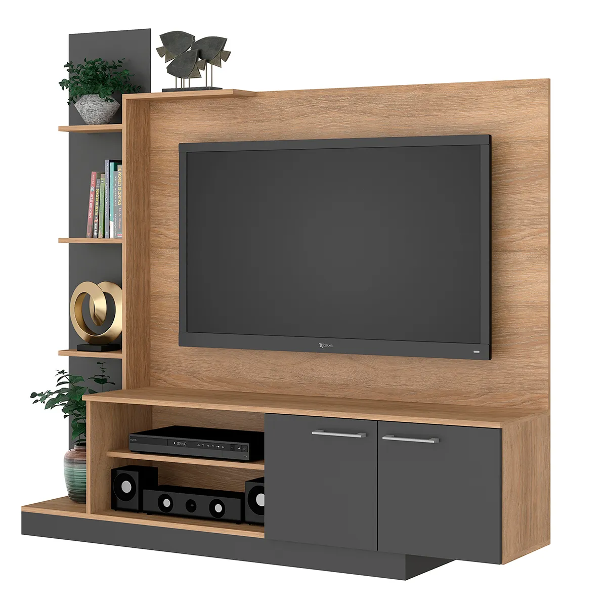 RACK TV VEKKA HOME REINA NEGRO 55" - 4