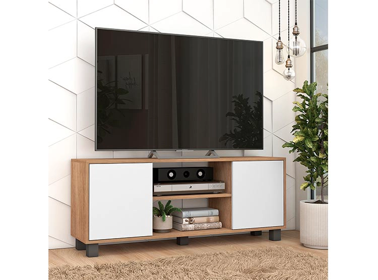 RACK TV VEKKA HOME NEW PORTUGAL 50" 2P BLANCO - 8