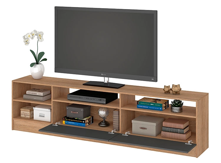 RACK TV VEKKA HOME MOYAN 75" 2P NEGRO - 4