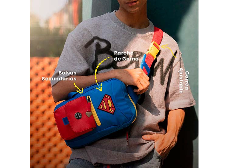 CROSS-BODY DC COMICS JUVENIL - 10
