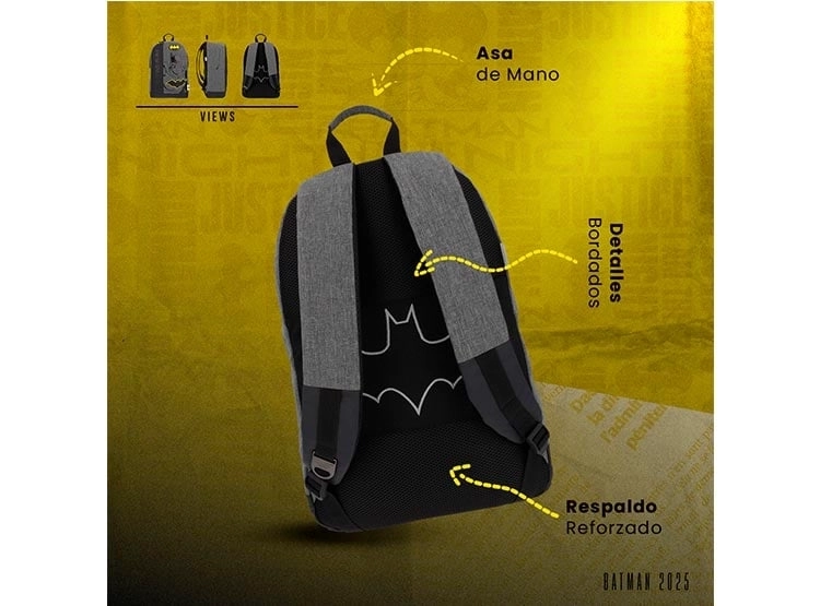 MOCHILA DC COMICS JUVENIL                          - 10