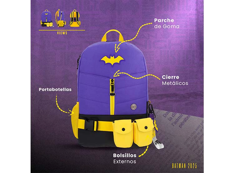 MOCHILA DC COMICS JUVENIL                          - 11