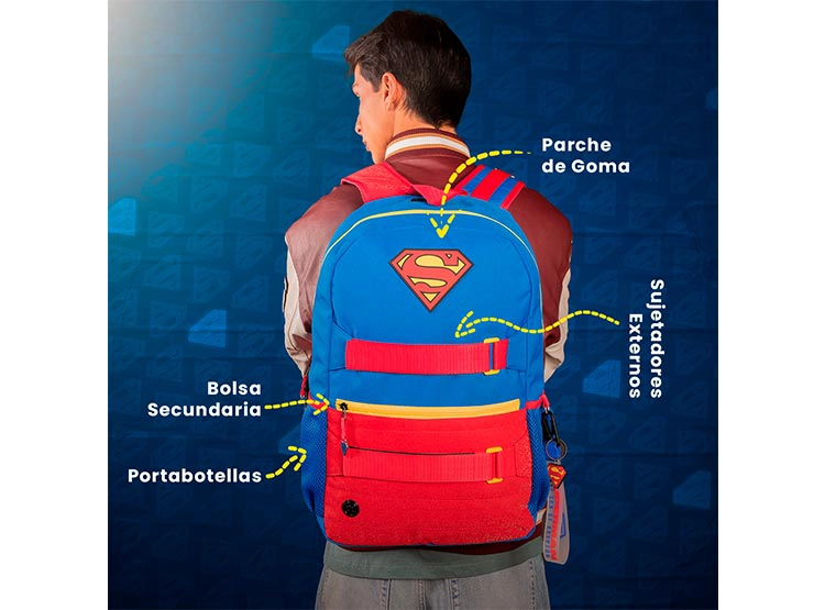 MOCHILA DC COMICS JUVENIL                          - 10