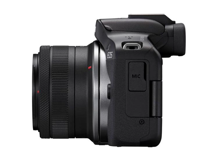 CÁMARA MIRRORLESS CANON R50 4K UHD 24.2 MP+ LENTE 18-45 + LENTE 55-210 - 3