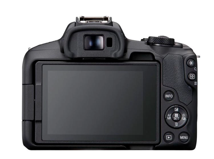 CÁMARA MIRRORLESS CANON R50 4K UHD 24.2 MP+ LENTE 18-45 + LENTE 55-210 - 5