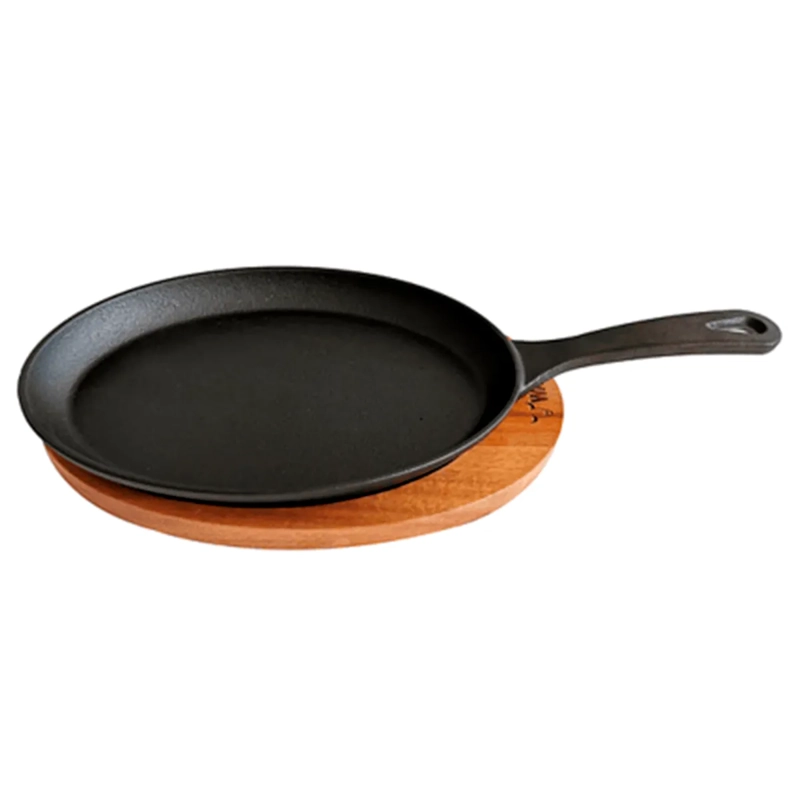 SARTÉN TITANIO BASE MADERA WAYU IRON CAST - 1