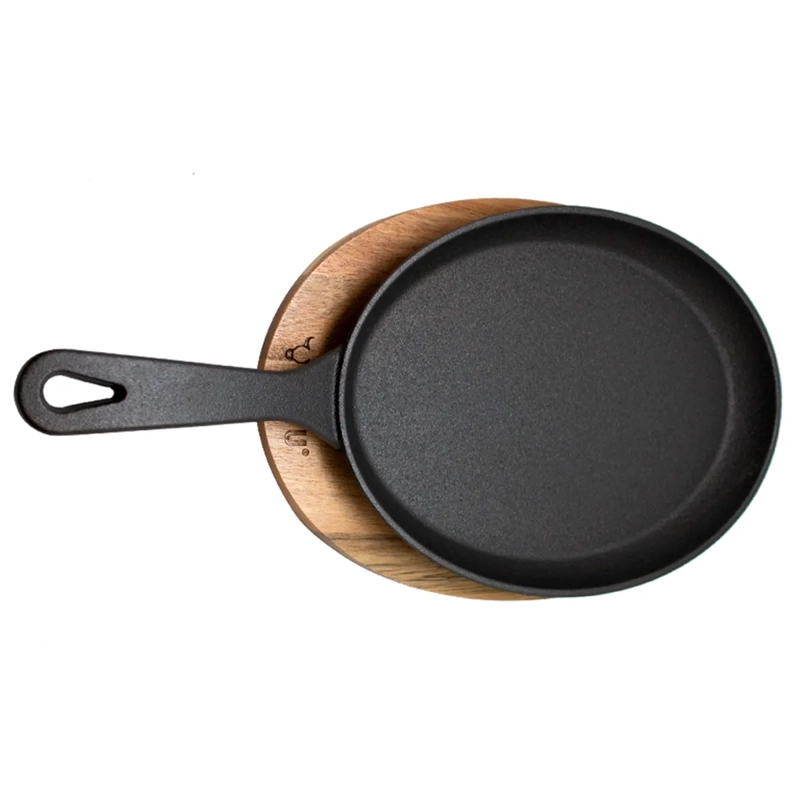SARTÉN TITANIO BASE MADERA WAYU IRON CAST - 2