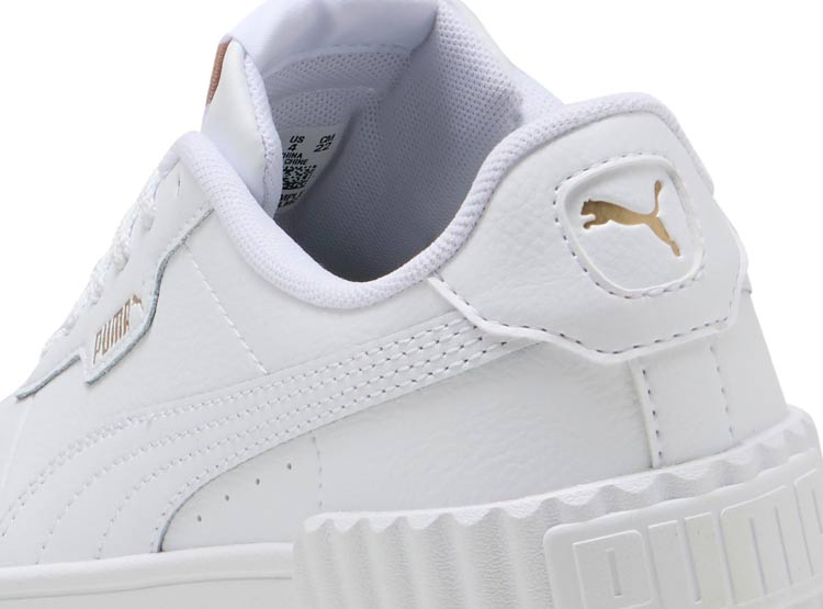 ZAPATILLAS ESCOLARES UNISEX PUMA BLANCO CARINA 3.0 JR - 5