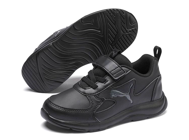 ZAPATILLAS ESCOLARES UNISEX PUMA NEGRO FUN RACER SL AC INF - 2
