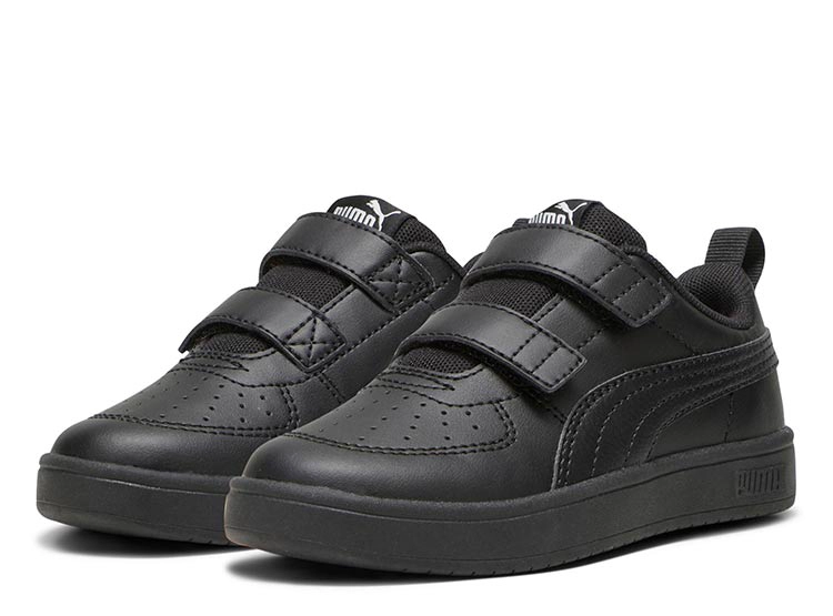 ZAPATILLAS ESCOLARES UNISEX PUMA NEGRO RICKIE V INF - 2