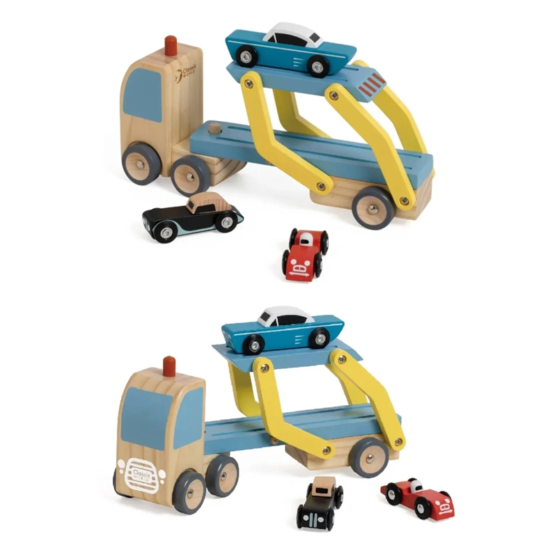 JUEGO DIDÁCTICO KIDSCOOL MULTICOLOR CAMIÓN REMOLCADOR DE AUTOS - 5