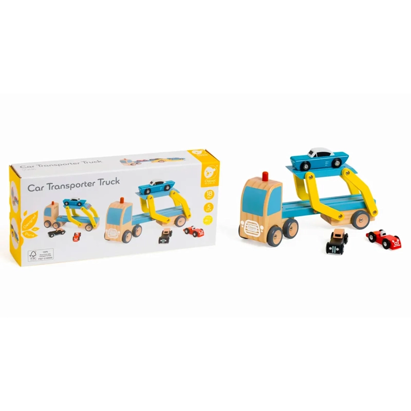 JUEGO DIDÁCTICO KIDSCOOL MULTICOLOR CAMIÓN REMOLCADOR DE AUTOS - 6