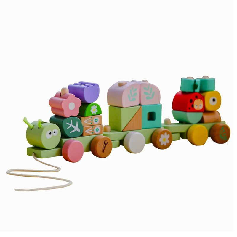 JUEGO DE ARRASTRE KIDSCOOL MULTICOLOR JUNGLA FELIZ - 1