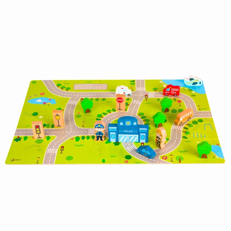 JUEGO DE CONSTRUCCIÓN KIDSCOOL MULTICOLOR CIUDAD FELIZ - 3