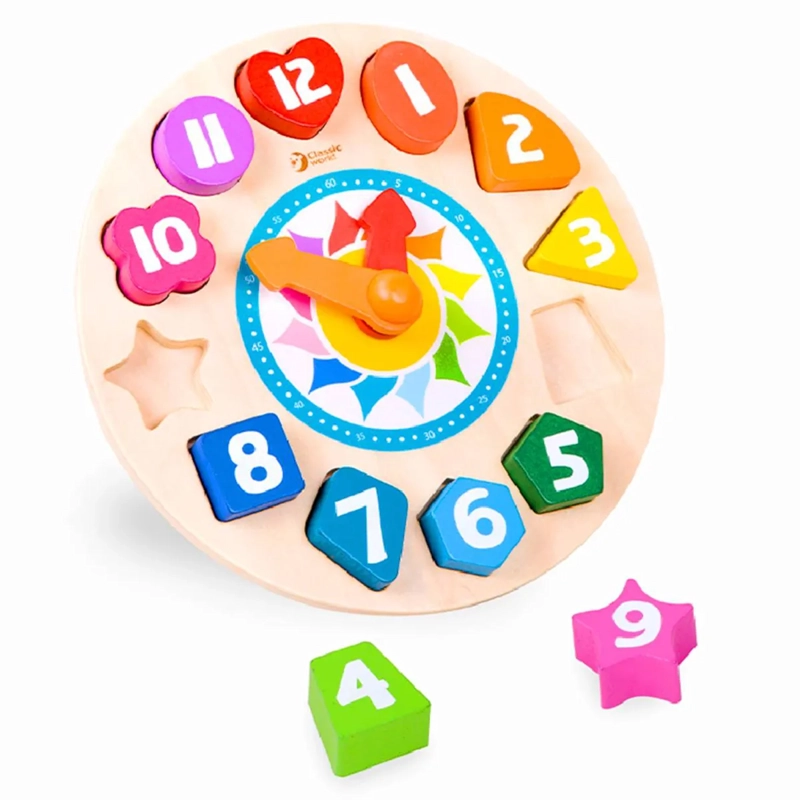 JUEGO DIDACTICO KIDSCOOL MULTICOLOR RELOJ TIC-TAC - 1