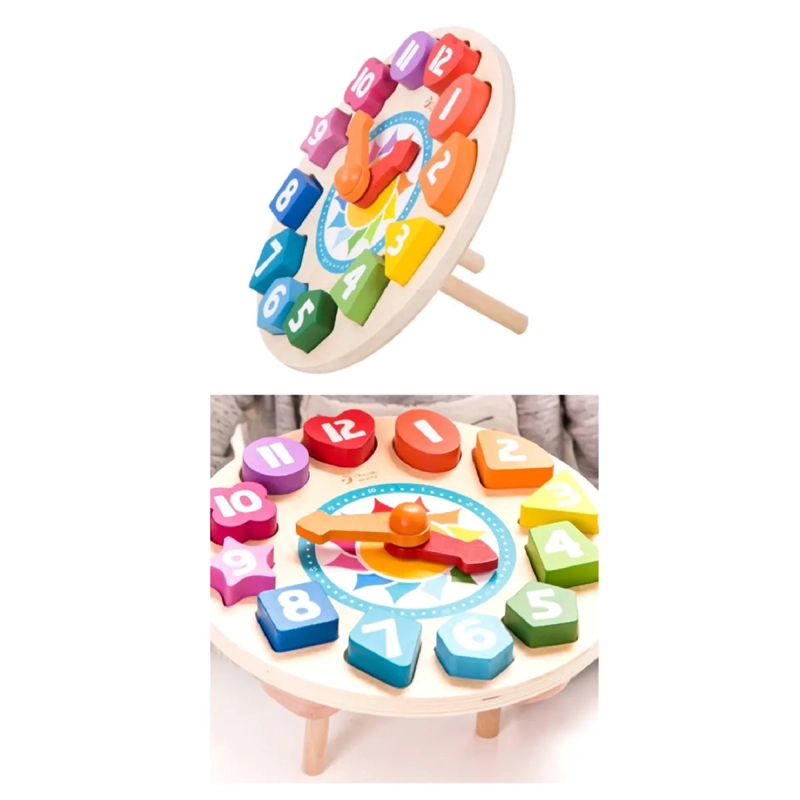 JUEGO DIDACTICO KIDSCOOL MULTICOLOR RELOJ TIC-TAC - 4