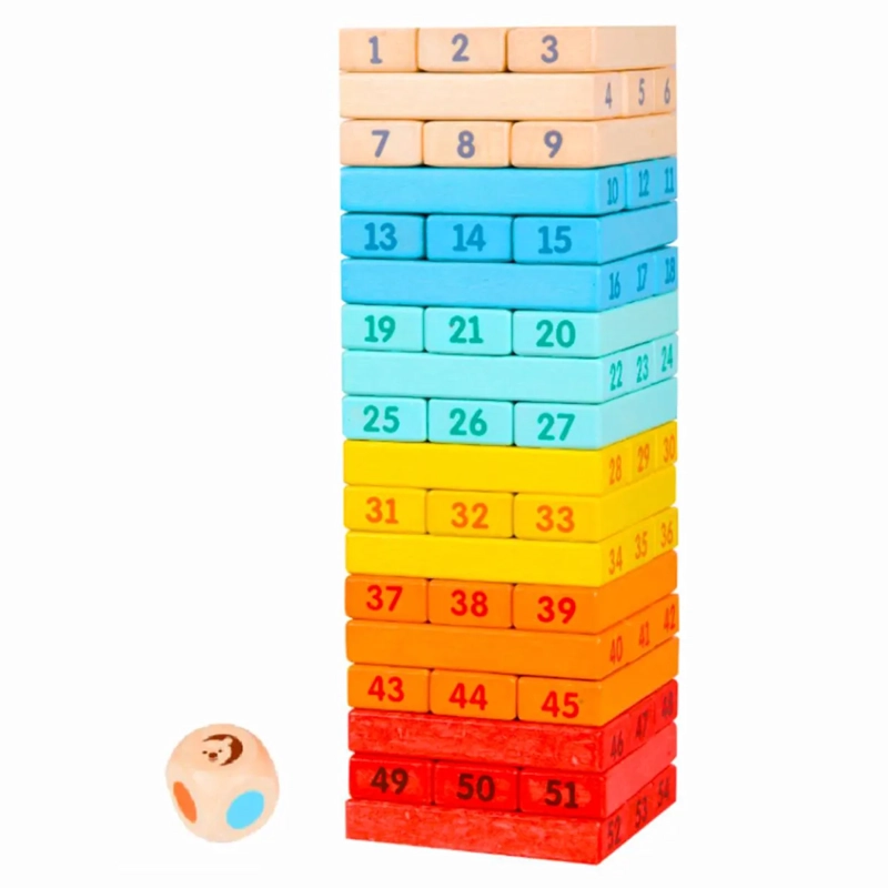 JUEGO DIDACTICO KIDSCOOL MULTICOLOR TORRE - 1