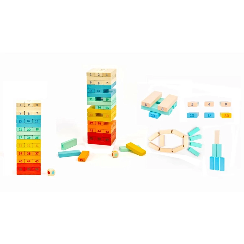 JUEGO DIDACTICO KIDSCOOL MULTICOLOR TORRE - 3