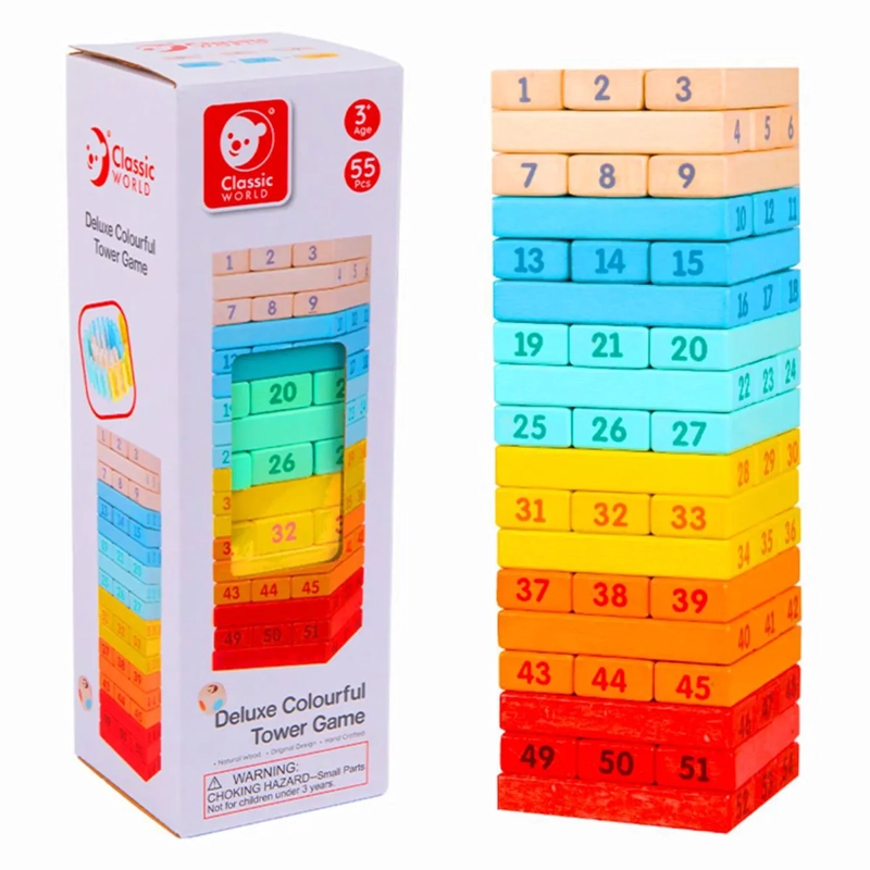 JUEGO DIDACTICO KIDSCOOL MULTICOLOR TORRE - 5