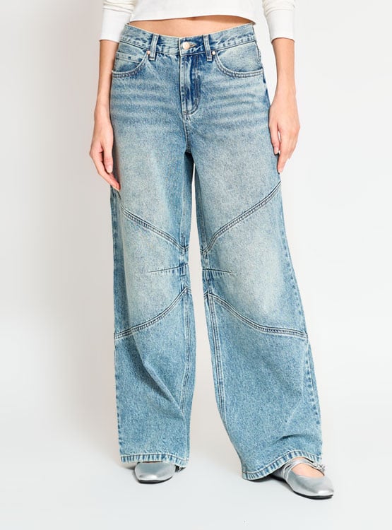 JEANS ALGODÓN BAGGY MUJER INDEX CORTES - 2