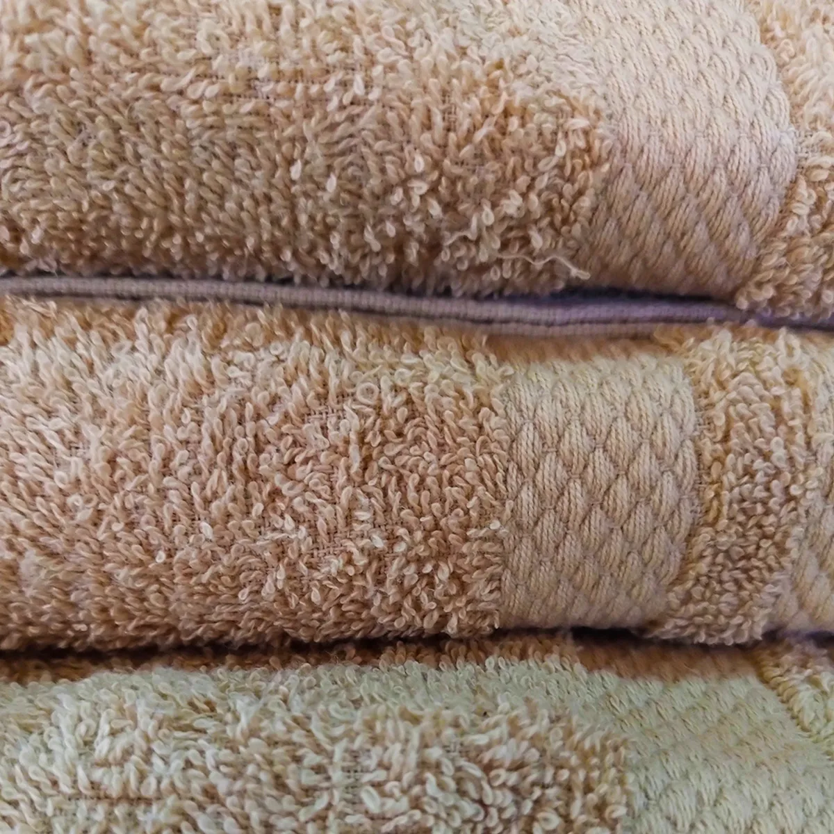SET 4 TOALLAS ILLUSIONS BEIGE - 3