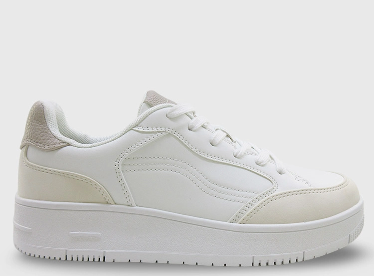 ZAPATILLAS MUJER BARBADOS CASUALES BLANCO BERA - 1