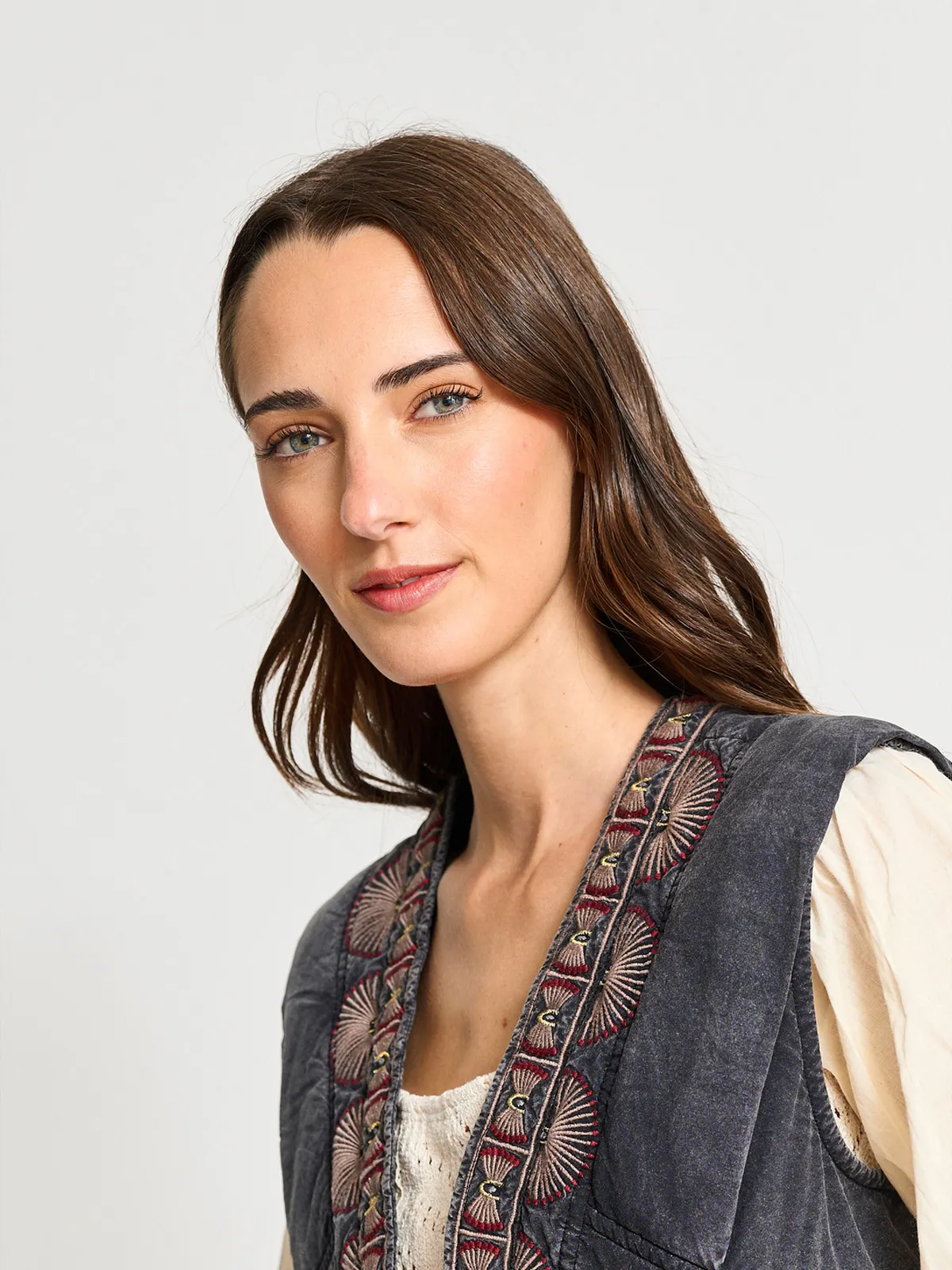 Chaqueta Hippie De Verano Para Mujer – Chaleco De Ante Con Flecos, Estilo Étnico, Sin Mangas, Ideal Para Exteriores