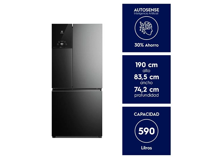 REFRIGERADOR FRENCH DOOR ELECTROLUX 590 L NO FROST IM8B - 8