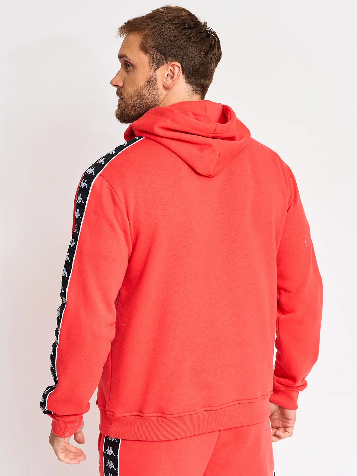 POLERÓN CON CAPUCHA HOMBRE KAPPA KPMPOLI2597 ROJO 2597 - 2