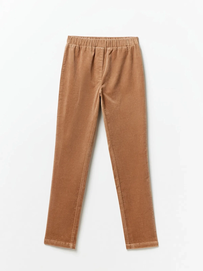 PANTALÓN ALGODÓN LEGGINS MUJER SFERA CAMEL - 6