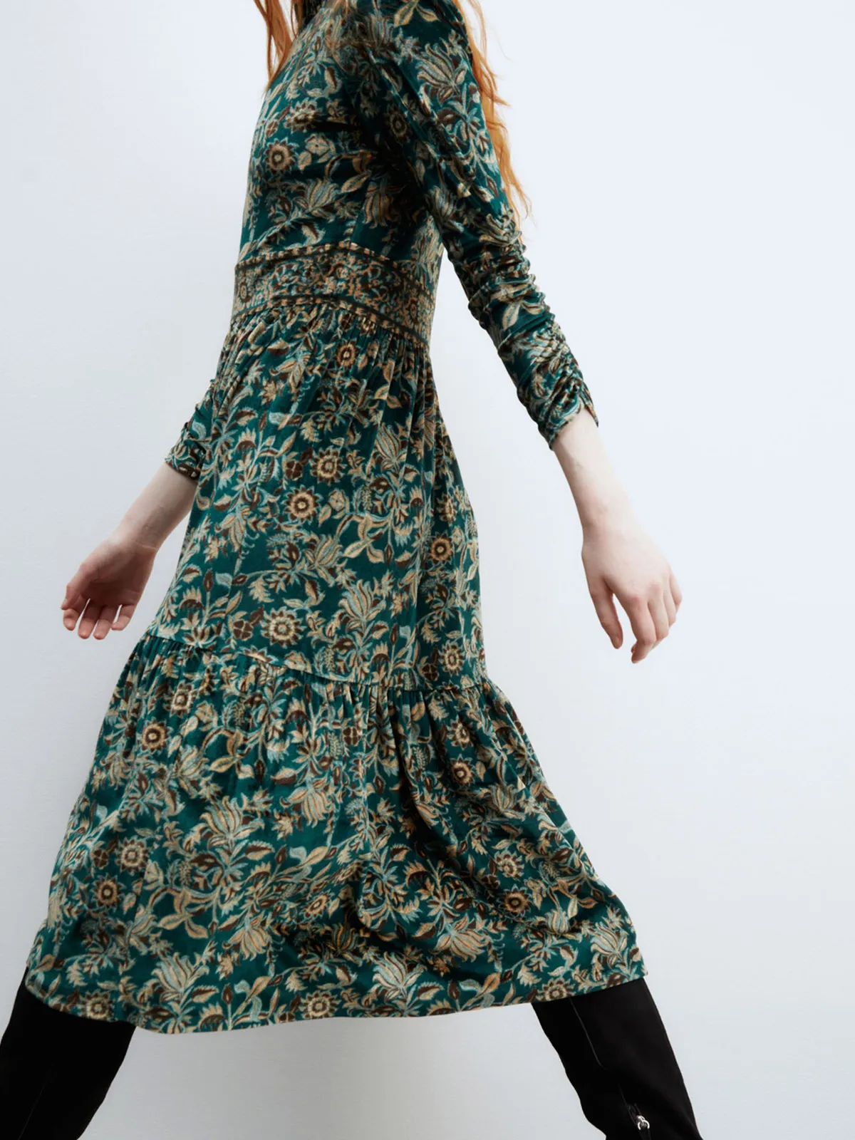 Vestidos Casual Vestido Largo Sfera Mujer Rebajas Online VESTIDO LARGO  MUJER SFERA VERDE