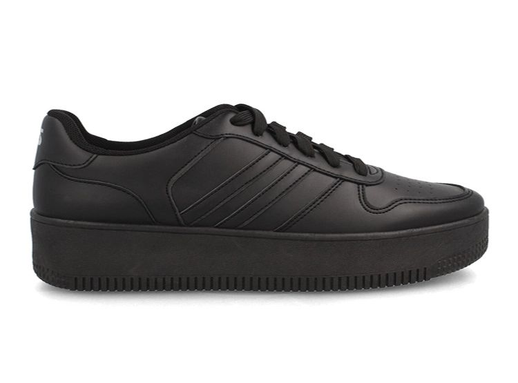ZAPATILLAS ESCOLARES MUJER NORTH STAR NEGRO MAYO - 1