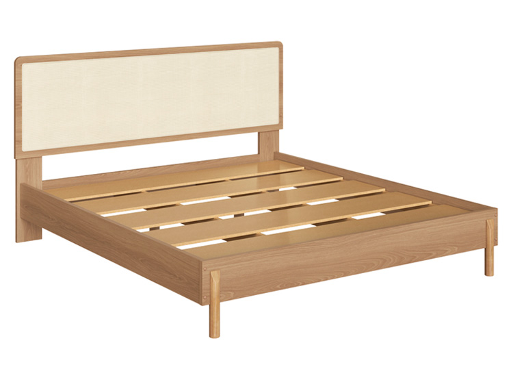 CAMA EUROPEA DECOCASA OSLO KING NATURAL - 2