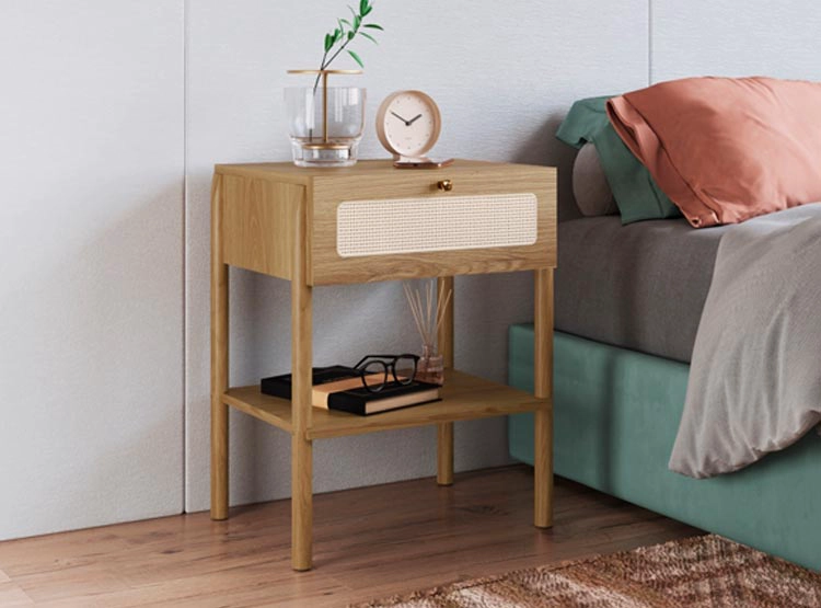 JUEGO DORMITORIO DECOCASA OSLO 2 PLAZAS NEGRO - 10