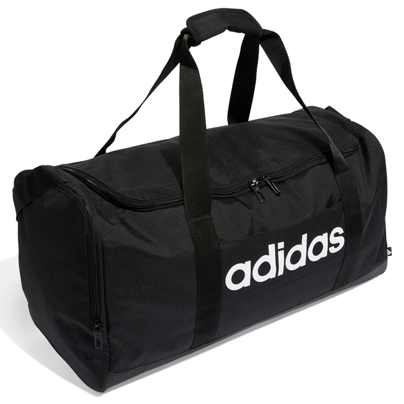 BOLSO DEPORTIVO ADIDAS LINEAR DUFFEL MÉDIUM NEGRO - 3