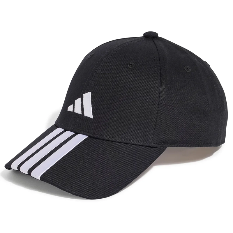 GORRA ADIDAS NEGRO 3 STRIPES NEW LOGO - 1