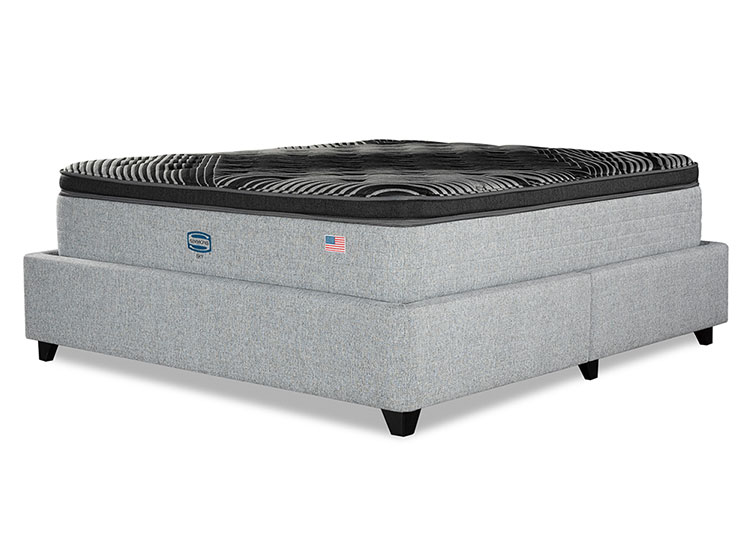 CAMA EUROPEA SIMMONS SKY 2PL B/D + RESPALDO TIGNES - 4