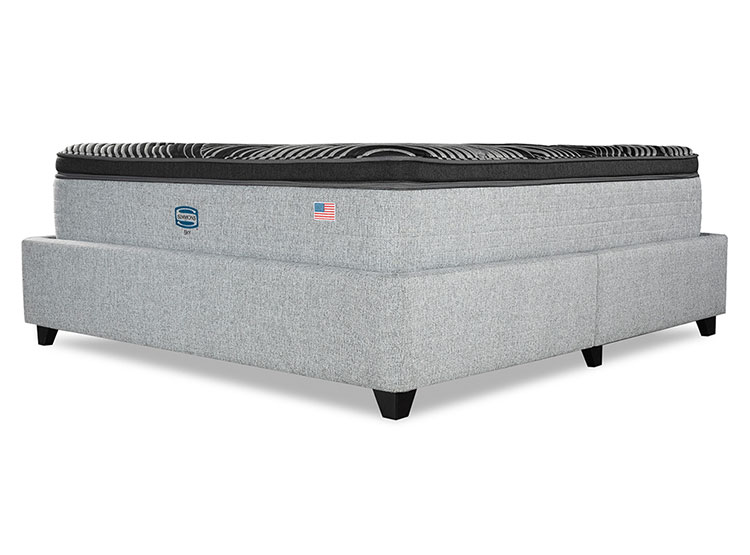 CAMA EUROPEA SIMMONS SKY 2PL B/D + RESPALDO TIGNES - 5
