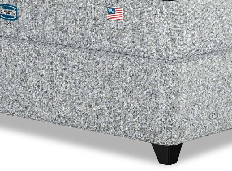 CAMA EUROPEA SIMMONS SKY KING B/D + RESPALDO TIBET - 6