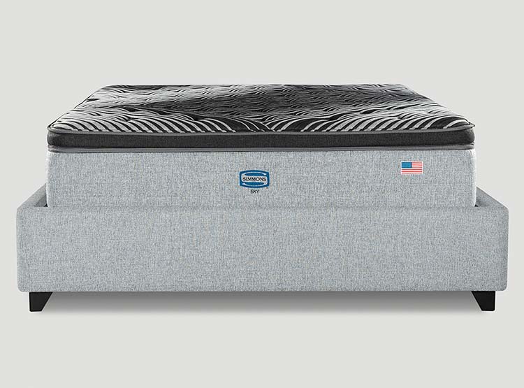 CAMA EUROPEA SIMMONS SKY KING B/D + RESPALDO TIGNES - 2