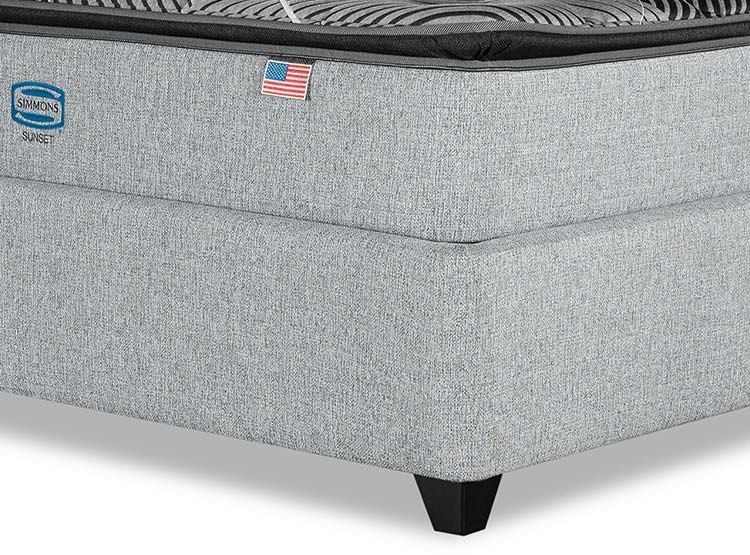 CAMA EUROPEA SIMMONS SUNSET 2PL B/D + RESPALDO TIGNES - 6