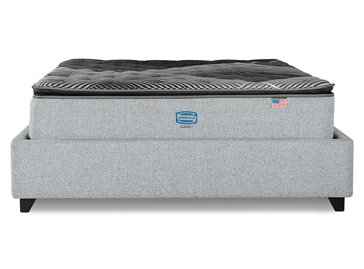CAMA EUROPEA SIMMONS SUNSET KING B/D + RESPALDO TIGNES - 2