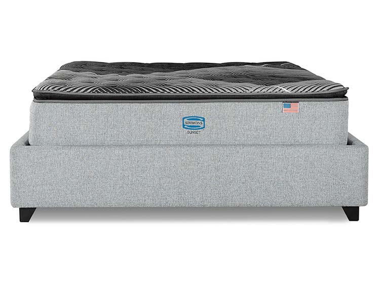 CAMA EUROPEA SIMMONS SUNSET KING B/D + RESPALDO TIBET - 2
