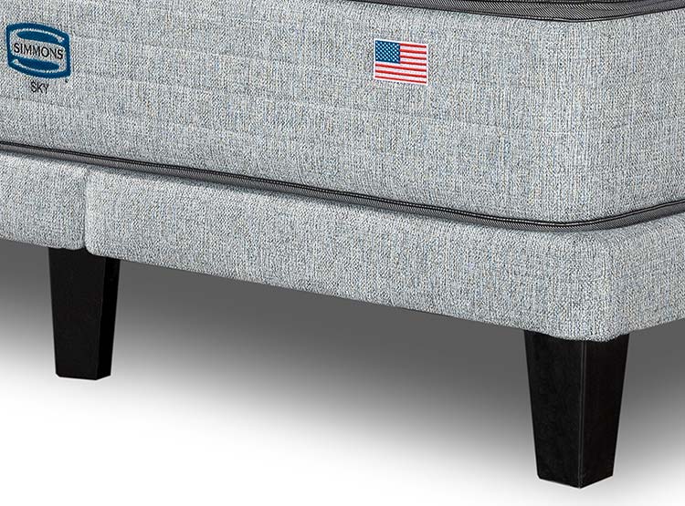 CAMA EUROPEA SIMMONS SKY 2PL B/D + RESPALDO TIBET - 6