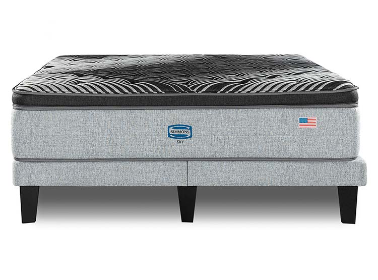 CAMA EUROPEA SIMMONS SKY KING B/D + RESPALDO TIBET - 2