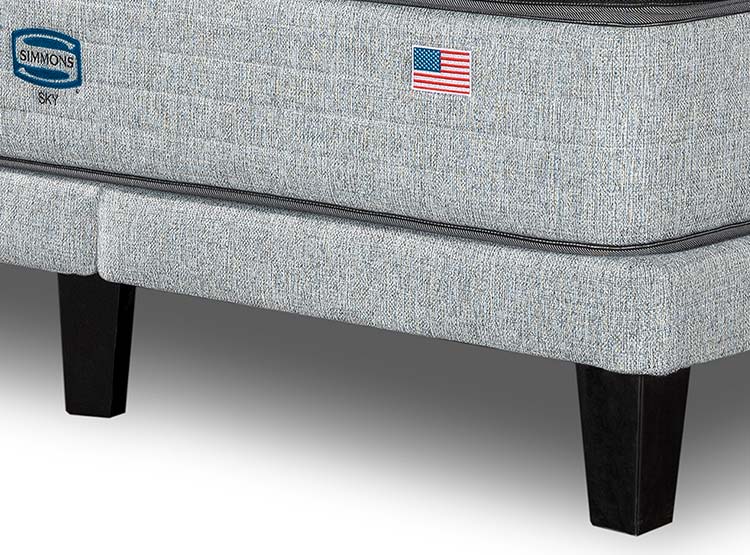 CAMA EUROPEA SIMMONS SKY KING B/D + RESPALDO TIBET - 6