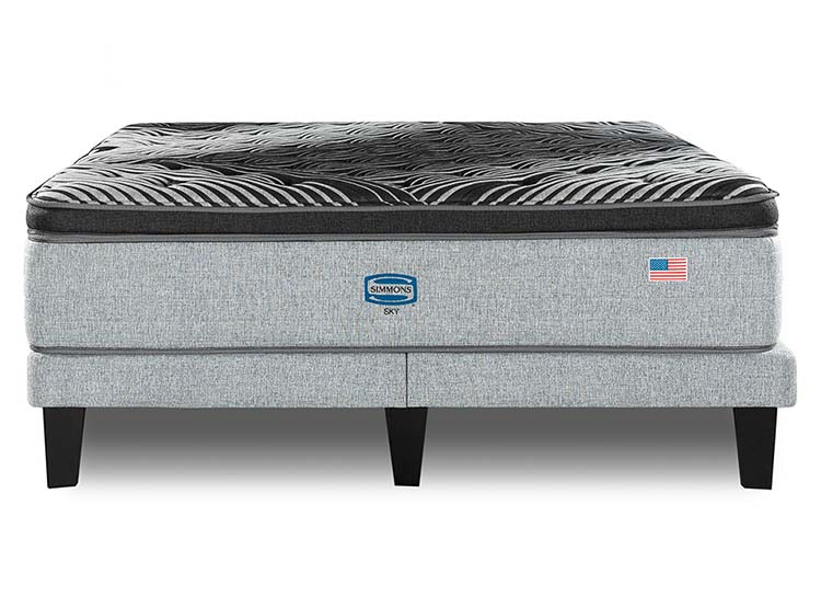 CAMA EUROPEA SIMMONS SKY KING B/D + RESPALDO TIGNES - 2