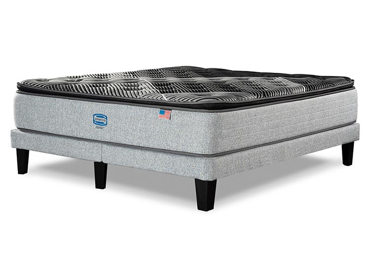CAMA EUROPEA SIMMONS SUNSET 2PL B/D + RESPALDO TIGNES - 4