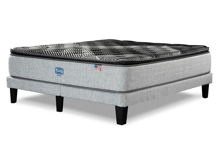CAMA EUROPEA SIMMONS SUNSET KING B/D + RESPALDO TIBET - 4