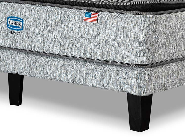 CAMA EUROPEA SIMMONS SUNSET KING B/D + RESPALDO TIBET - 6